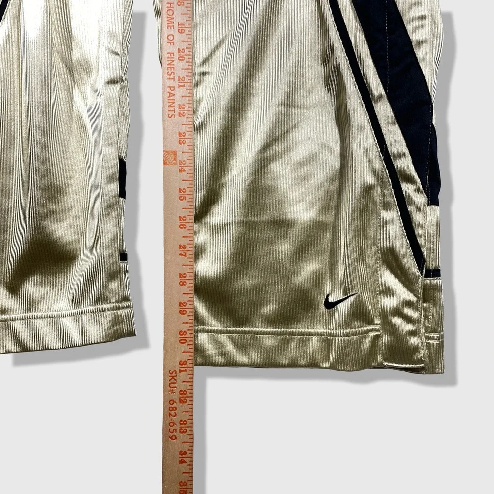 Nike Break Away Pants Mens M Gold Y2K Streetwear Sporty Retro Athletic